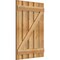 Ekena Millwork Spaced Board-n-Batten Shutters w/Z-Bar, Rough Sawn Western Red Cedar, 28 7/8W x 41H, PR RBS06Z29X041RWR - alternate 4